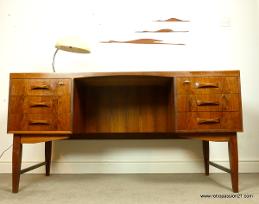 Danish Dual Sided Rosewood Desk