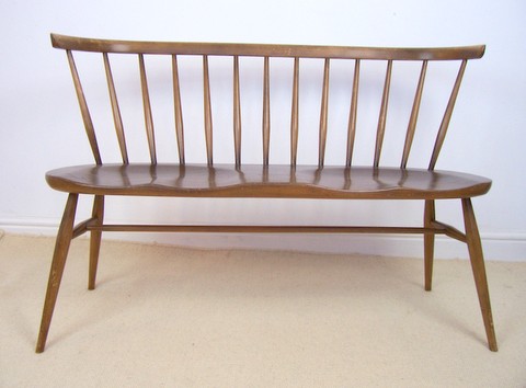 ERCOL LOVE SEAT BENCH