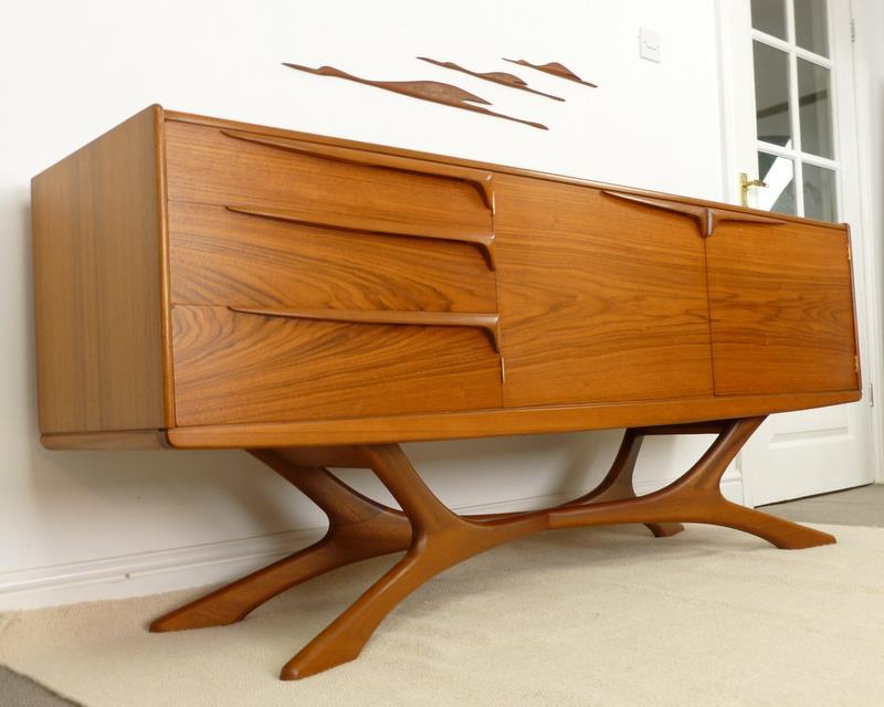 Mid Century Furniture Danish Modern Teak and Rosewood