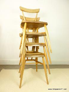 ercol stacking chairs
