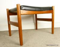 danish teak stool spottrup