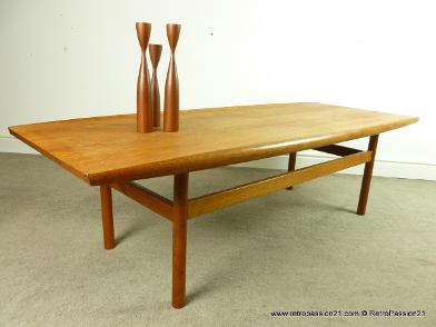 danish teak coffee table