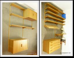 Kai Kristiansen Oak Shelving Systems